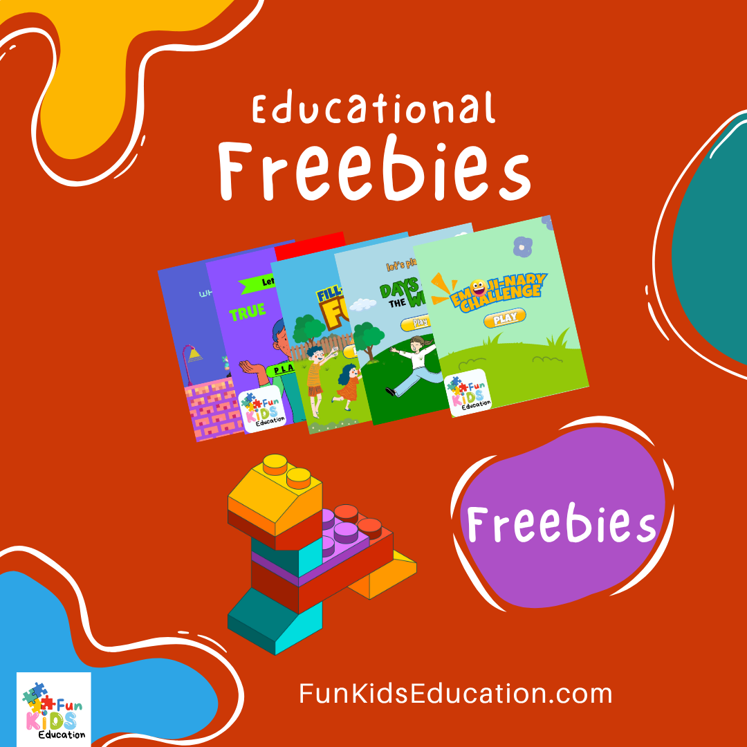 freebies at fun kid's education