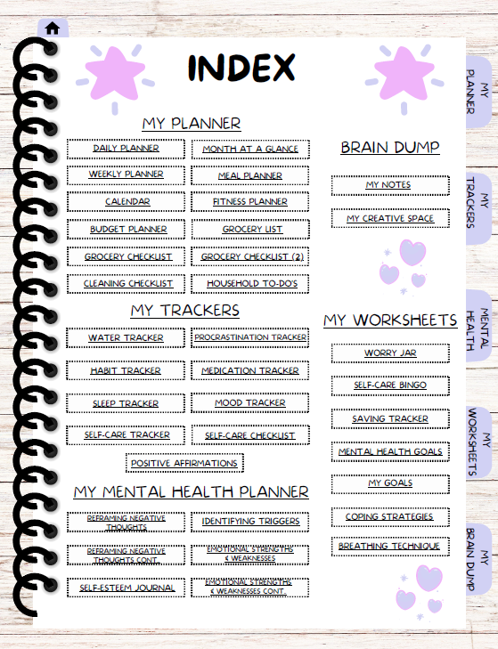 Daily digital planner