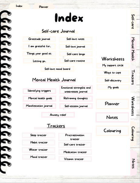 The Balance Pack: Daily, Self-Care & Mental Health Digital Planners - Image 3