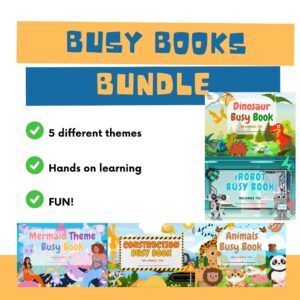 Busy book bundle at Fun Kid's Education